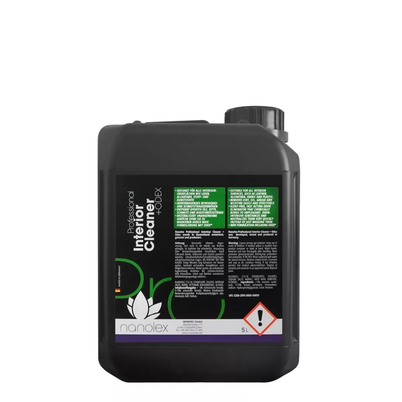 Nanolex Professional Interior Cleaner + ODEX - interiérový čistič + pohlcovač zápachu