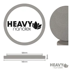Nanolex Leštící kotouč 145x13x125 mm HEAVY / ŠEDÝ