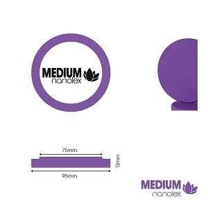 Nanolex Leštící kotouč 95x13x75 mm MEDIUM / FIALOVÝ