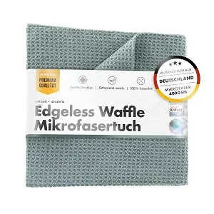ChemicalWorkz Utěrka Waffle na sklo 400 GSM šedá - 40 x 40 cm
