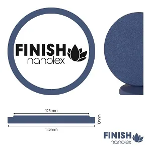 Nanolex Leštící kotouč 145x13x125 mm FINISH / TMAVĚMODRÝ