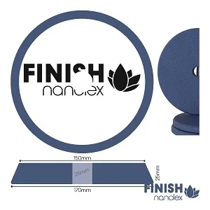 Nanolex Leštící kotouč 170x25x150 mm DA / FINISH / TMAVĚMODRÝ