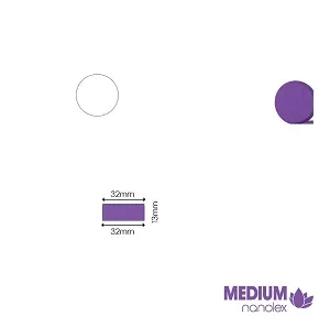 Nanolex Leštící kotouč 32x13x32 mm MEDIUM / FIALOVÝ