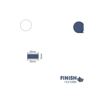 Nanolex Leštící kotouč 32x13x32 mm FINISH / TMAVĚMODRÝ