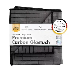ChemicalWorkz Utěrka Carbon na sklo 360 GSM šedá - 40 x 40 cm