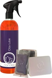 SET 750ml Nanolex CLAY LUBE - lubrikant pod CLAY BAR + 150g Nanolex CLAY BAR - čistící plastelína