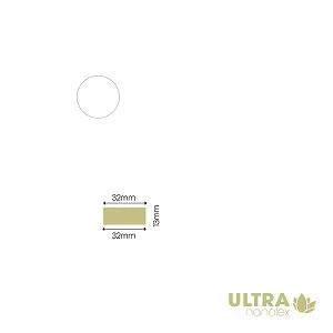 Nanolex Leštící kotouč 32x13x32 mm ULTRA / BÉŽOVÝ