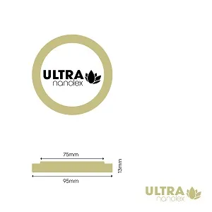 Nanolex Leštící kotouč 95x13x75 mm ULTRA / BÉŽOVÝ