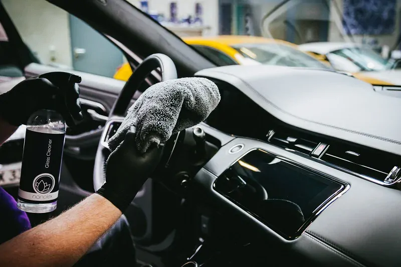 Nanolex Utěrka Allround Duo 520 GSM - tm.šedá - různá balení - 40 x 40 cm