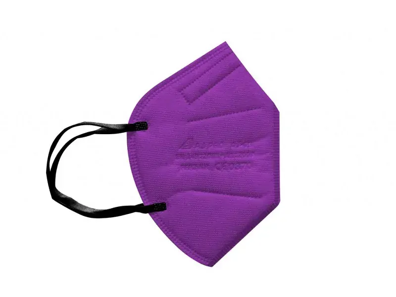 PD Respirátor FFP2 bez ventilku 1ks fialový