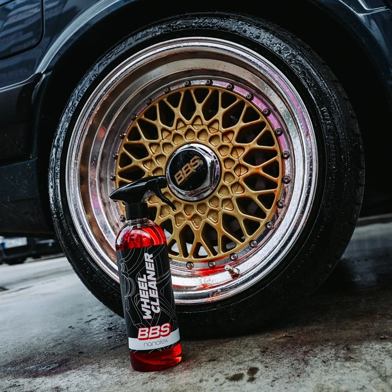 750ml BBS x Nanolex WHEEL CLEANER - BBS x Nanolex čistič ráfků kol
